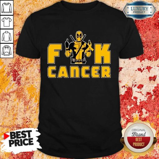 Happy Fuck Appendix Cancer Deadpool Funny 4 Shirt