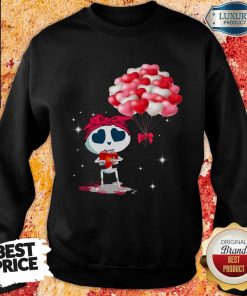 Happy Hearts Skeleton Valentine Sweatshirt