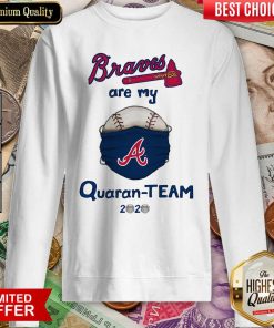 Atlanta Braves Are My Quaranteam 2020 Sweatshirt - Design By Viewtees.com