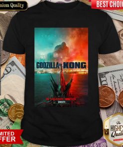 Hot Logo Godzilla Vs Kong Shirt