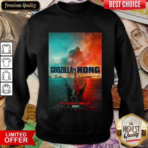 Hot Logo Godzilla Vs Kong Sweatshirt