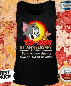 Hot Tom And Jerry 81st Anniversary 1940 2021 Tank Top