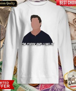 Joey Tribbiani Im Curvy And I Like It Sweatshirt - Design By Viewtees.com