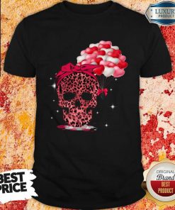 Nice Skull Valentine Balloon Shirt