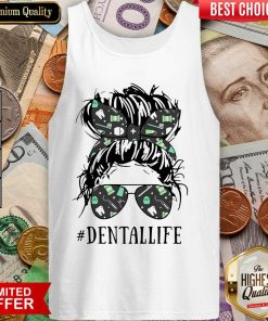 Women Dental Life Tank Top - Design By Viewtees.com