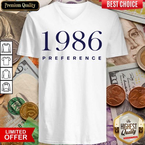Perfect 1986 Preference Wonderful V-neck