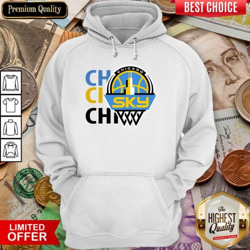 Perfect 2021 Chicago Sky Fanatics Branded Clothing Hoodie
