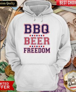Premium BBQ Beer Freedom Relaxed 46 Hoodie