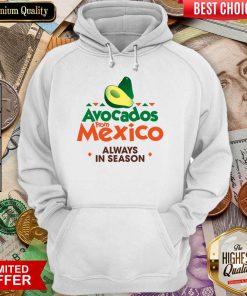 Pretty Avocados Confident From Mexico 0246 Hoodie