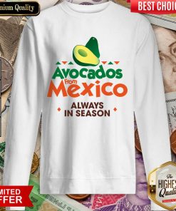 Pretty Avocados Confident From Mexico 0246 Sweatshirt