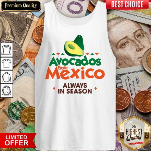 Pretty Avocados Confident From Mexico 0246 Tank Top
