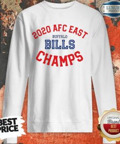Top 2020 AFC East Buffalo Bills Champions Sweatshirt