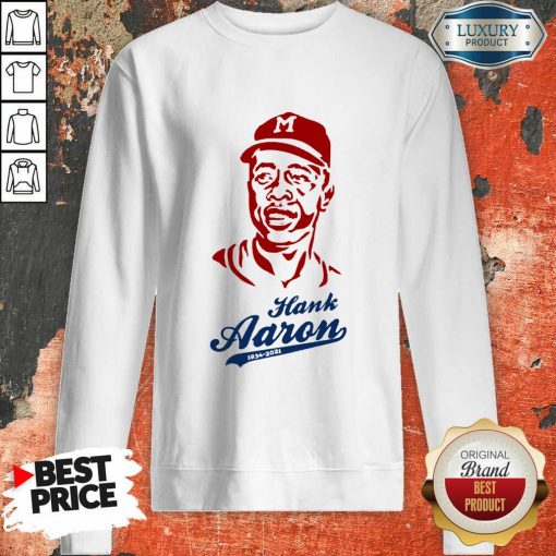 Top Hammerin Hank Aaron Tribute Sweatshirt