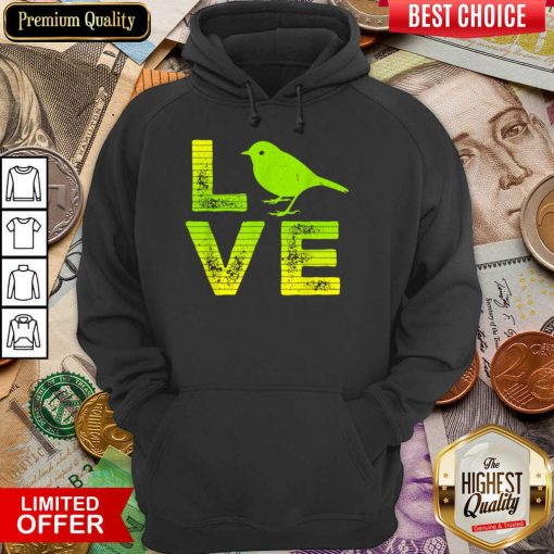Awesome I Love Sparrows Birds Loving Boys Girls Hoodie