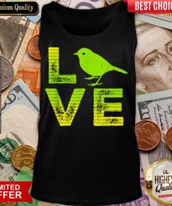Awesome I Love Sparrows Birds Loving Boys Girls Tank Top