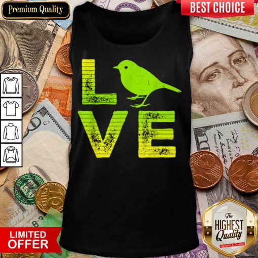 Awesome I Love Sparrows Birds Loving Boys Girls Tank Top