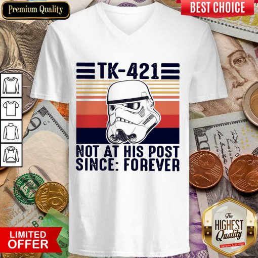 Awesome TK-421 Not At His Post Since Forever V-neck