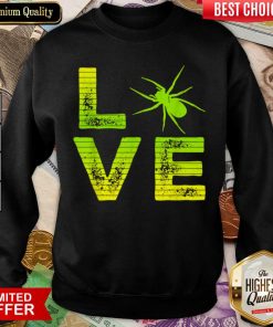 Happy I Love Spiders Arachnids Loving Boys Girls 0312 Sweatshirt