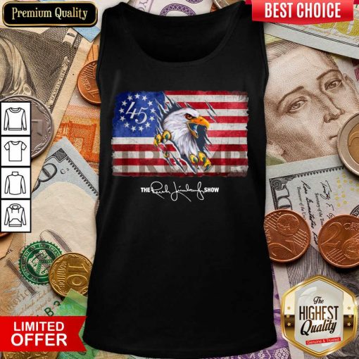 Hot Eagle Betsy Ross Flag The Rush Limbaugh Show 4 Tank Top