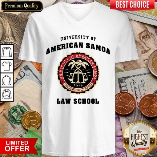 Nice University Of American Samoa Law School 2 V-neck