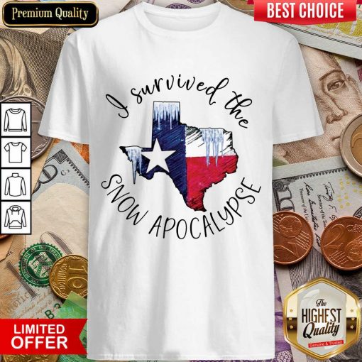 Perfect I Survived The Snow Apocalypse Texas Shirt