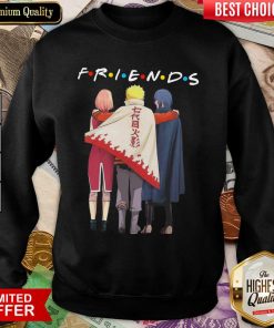Premium Naruto Sakura And Sasuke Team 7 Friend Sweatshirt