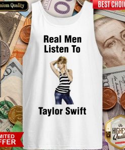 Pretty Real Men Listen To Taylor Swift 45 Tank Top