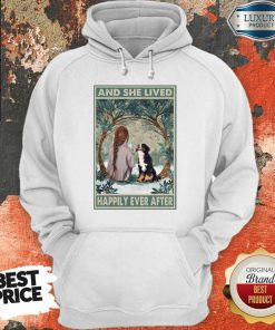 Hot Bernese Mountain Happily Ever After Vertical Poster Hoodie