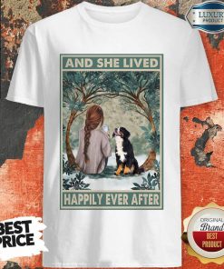 Hot Bernese Mountain Happily Ever After Vertical Poster Shirt