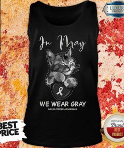 In May We Wear Gray Tank Top