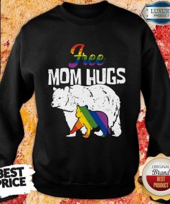 LGBT Free Mom Hugs Bear Sweartshirt