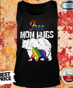 LGBT Free Mom Hugs Bear Tank Top