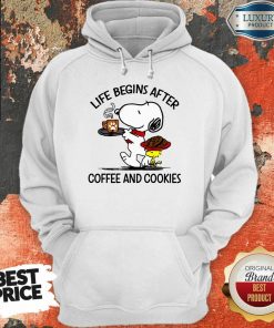 Life Begins After Coffee And Cookies Hoodie