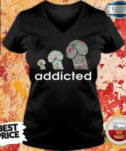 Addicted To Dogs V-neck
