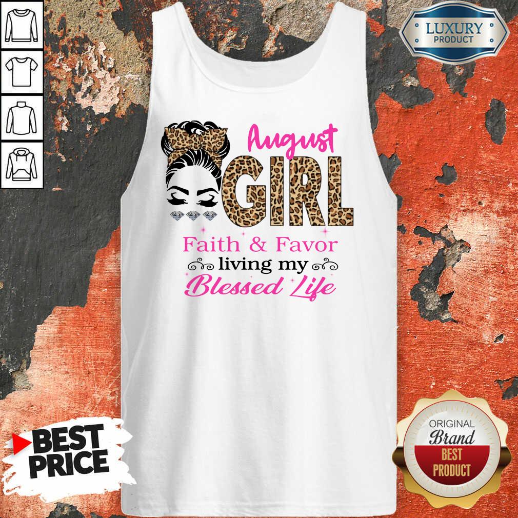 August Girl Faith And Favor Blessed Life Tank Top