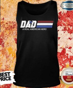 Dad A Real American Hero Tank Top