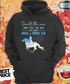 Horse Feel The Sky Soul Spirit Fly Hoodie