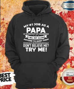 My No 1 Job As A Papa hoodie