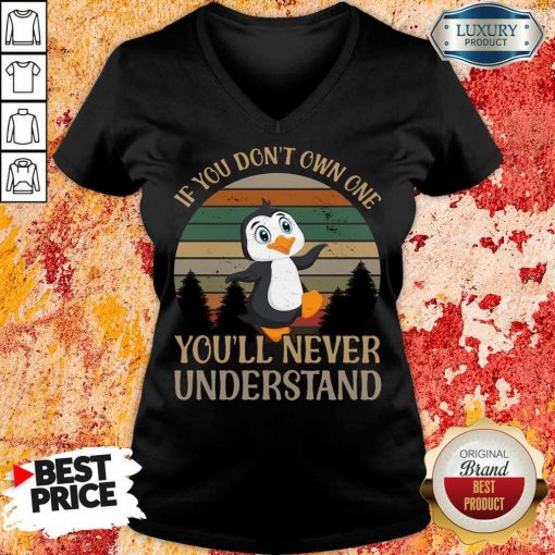 Penguin Dont Own One You'll Never Understand V-neck