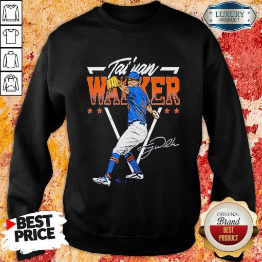Taijuan Walker New York Baseball Signature Sweartshirt