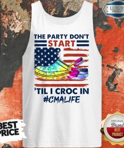 The Party Don't Start Til I Croc In CMA Tank Top