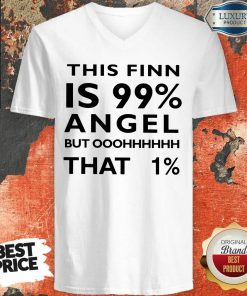 This Pinn Is 99 Angel Percent V-neck