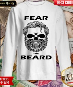 Fear The Beard Skull Sweartshirt