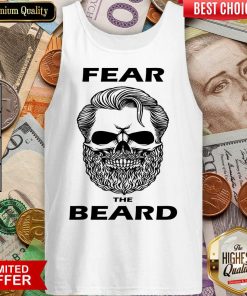 Fear The Beard Skull Tank Top