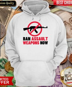 Ban Assault Weapons Now Gun Hoodie