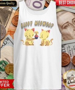 Cat Happy Meow Day Tank Top