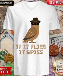 If It Flies It Spies V-neck