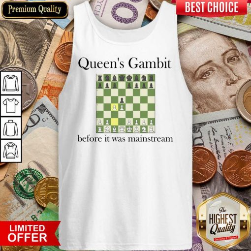 Queen's Gambit Before It Was Mainstream Tank Top