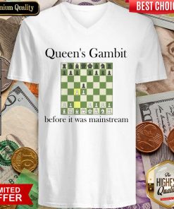 Queen's Gambit Before It Was Mainstream V-neck