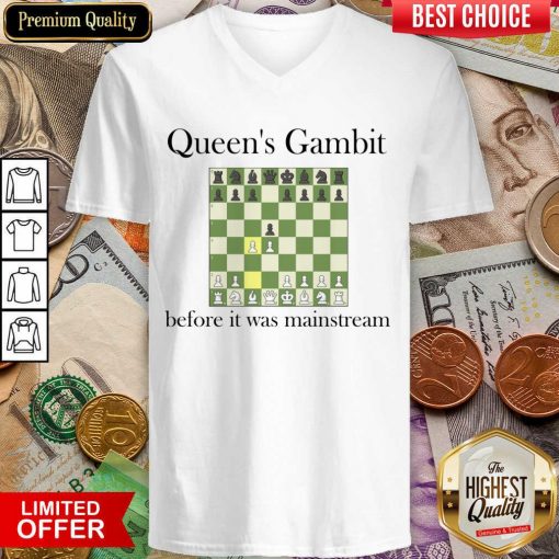 Queen's Gambit Before It Was Mainstream V-neck